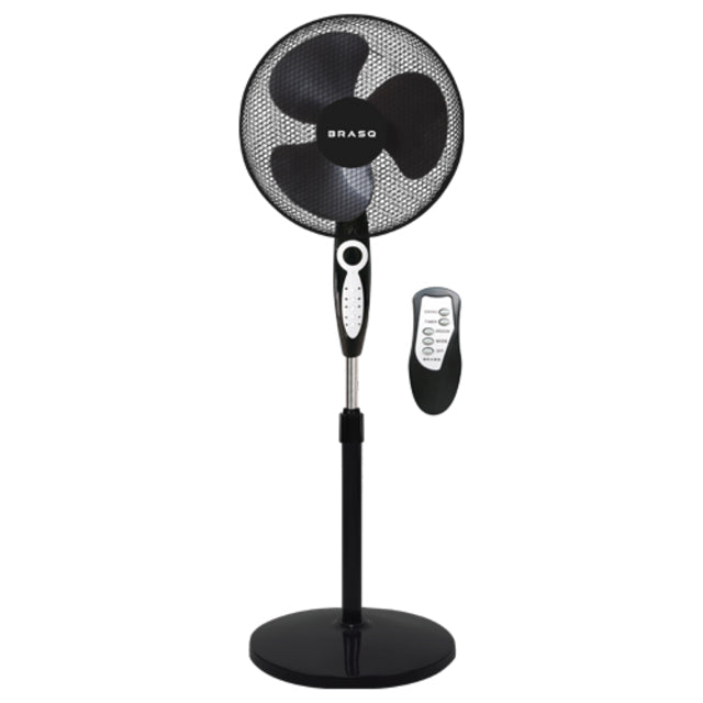 Brasq - Standventilator mit Fernbedienung Ø 40cm schwarz
