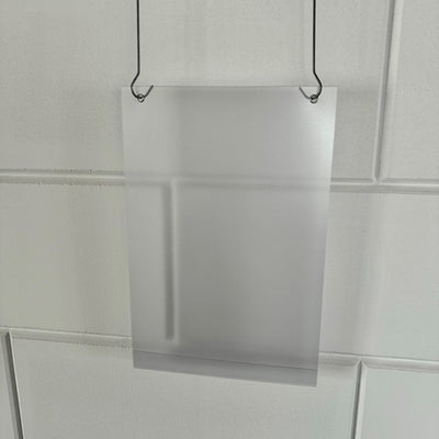 Klika -  Prijskaarthoes vertikaal voor 210x297 mm