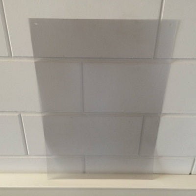 Klika - Copri cartellino verticale per 500x700mm 10 pezzi