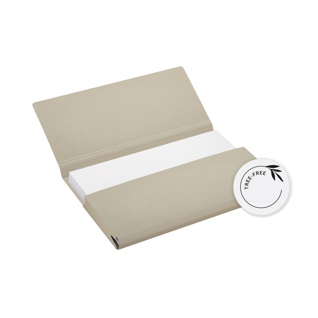 Djois - Carpeta de bolsillo Tree-Free folio 226gr gris