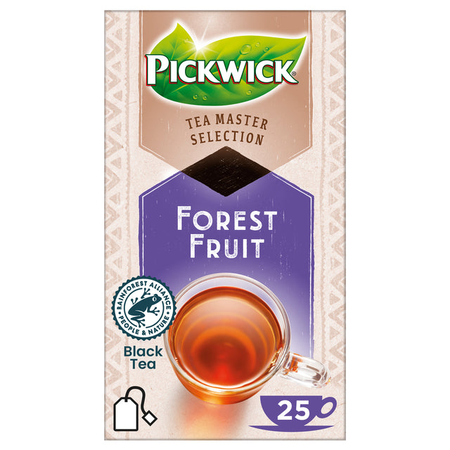 Pickwick - Tea Pickwick Master Sélection Forest Fruit | Emballez un 25 morceau | 4 pièces