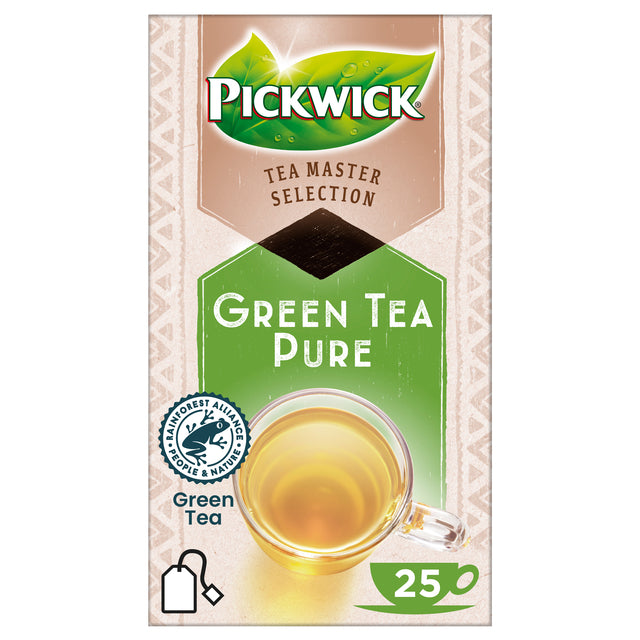 Pickwick - thé Pickwick Master Sélection Green Pure 25st | Prendre 25 pièces