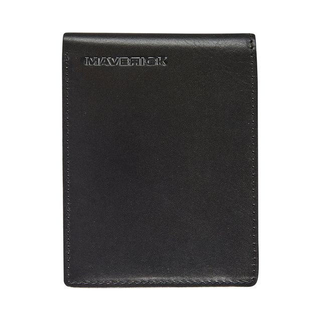 Maverick - Wallet Mav All Black Comp Kleingeldak RFID ZW | 1 boîte