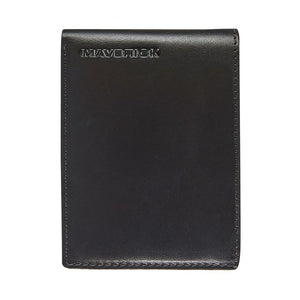 Maverick - Geldbörse All Black mit Kleingeldfach RFID Leder schwarz