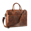 Maverick - Business bag The Original with laptop compartment 15.6 inch leather brown