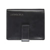 Maverick - Portacarte All Black compatto RFID in pelle nera