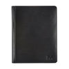 Maverick -  Schrijfmap All Black A5 inclusief schrijfblok leer zwart