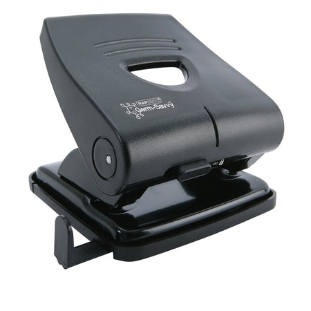 Rapesco -  Perforator germ-savvy 827-p 2gaats zwart | 12 stuks