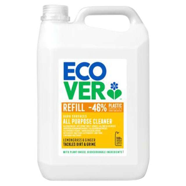 Greenspeed - All -Purpose Cleaner Ecover Lemon Grass Ginger 5L | 1 bouteille