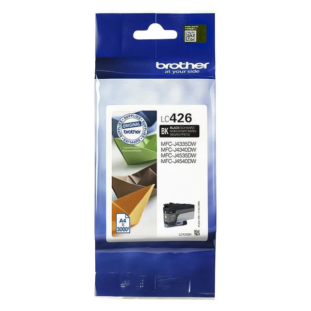 Bruder - Inkcartridge Bruder LC -426BK Schwarz | 1 Stück | 5 Stücke