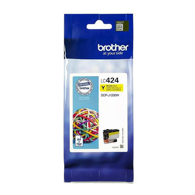 Brother - Cartuccia d'inchiostro LC-424Y gialla