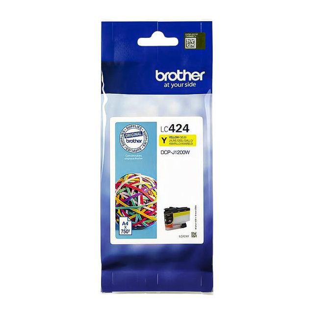 Bruder - Inkcartridge Bruder LC -424y Gelb | 1 Stück | 5 Stücke