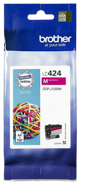 Frère - Inkcartridge Brother LC -424M Red | 1 pièce | 5 pièces