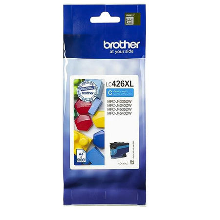 Brother -  LC-426XLC inktcartridge 1 stuk(s) Origineel Hoog (XL) rendement Cyaan | 5 stuks