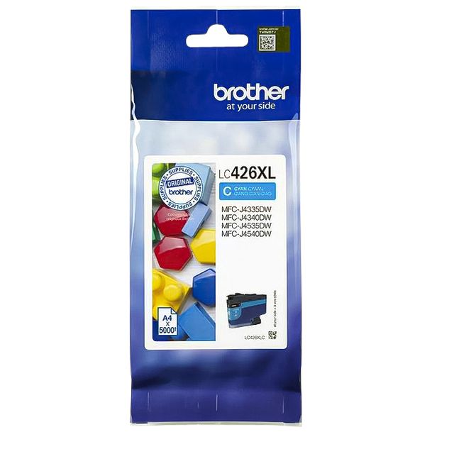Brother - Cartuccia d'inchiostro LC-426XLC blu | 5 pezzi