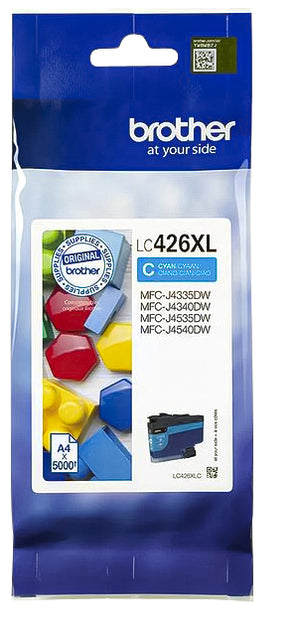 Bruder - Inkcartridge Bruder LC -426XLC Blue | 1 Stück | 5 Stücke