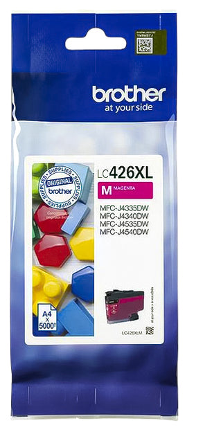 Bruder - Inkcartridge Bruder LC -426XLM rot | 1 Stück | 5 Stücke