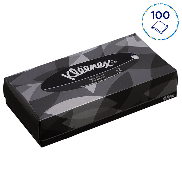 Kleenex - Tissues Kleenex 2 -laags blanc 21.5x18.6cm 21x100st | Box a 21 costume