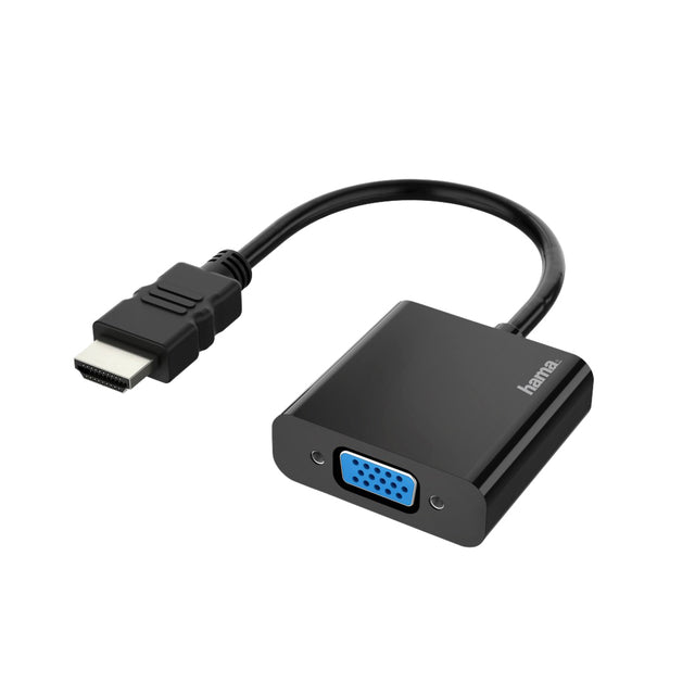 Hama - HDMI-VGA-Adapter Schwarz