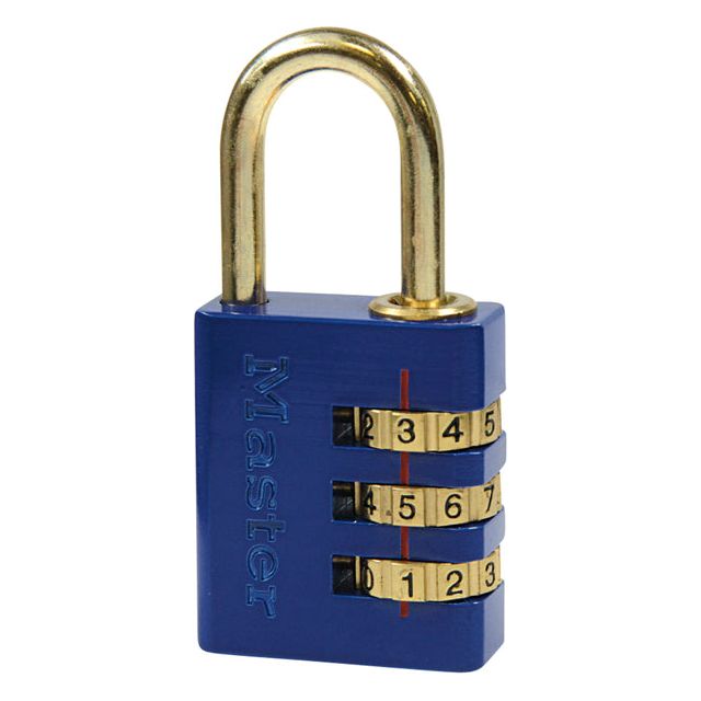 Master Lock - Brass Combination Ranger 30 mm | Blister un 1 morceau