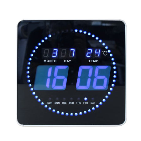 UNILUX - Reloj de pared Flo LED 28cmx28cm