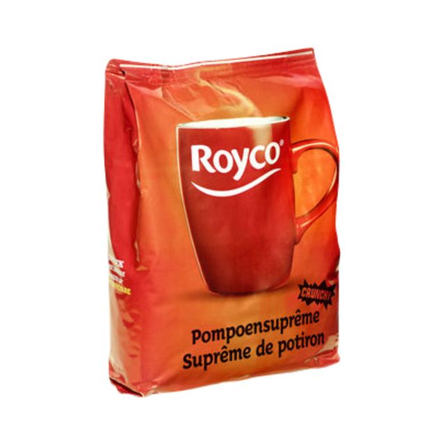 Royco - Suppenmaschinenbeutel Kürbis Oberste | Einbacken Sie eine 70 -Portion