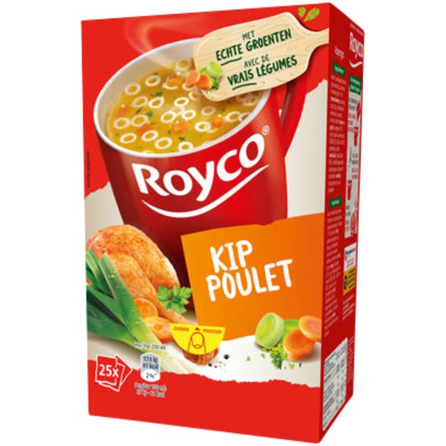 Royco - Suppe Chicken Classic 25 Beutel | Boxen Sie eine 25 -Tasche