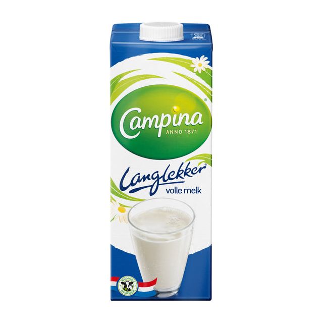 Campina - Long-Tasty Full Milk Pack 1ltr | 12 pièces