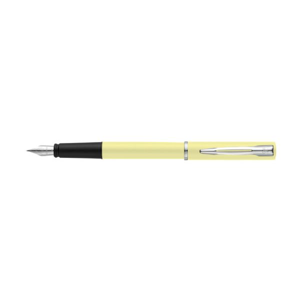 Waterman - Pluma estilográfica Allure F amarillo pastel