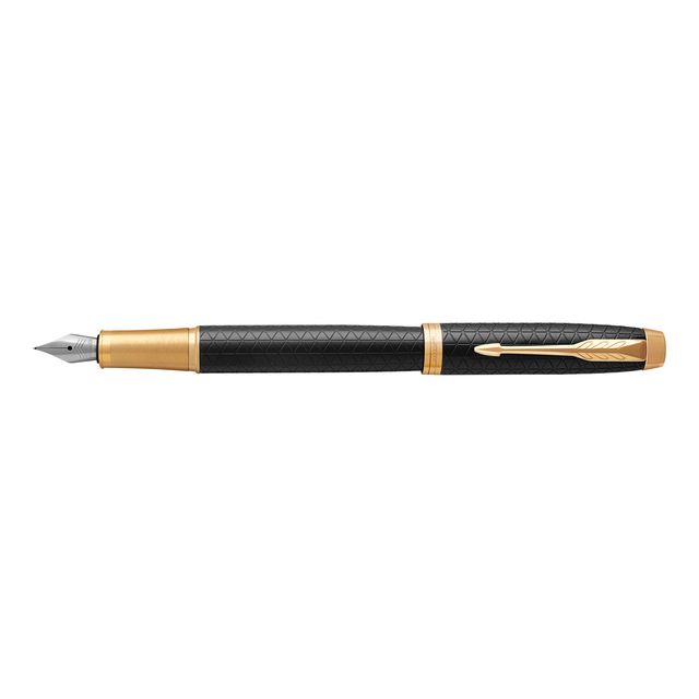 Parker - Pluma estilográfica IM negra GT fina