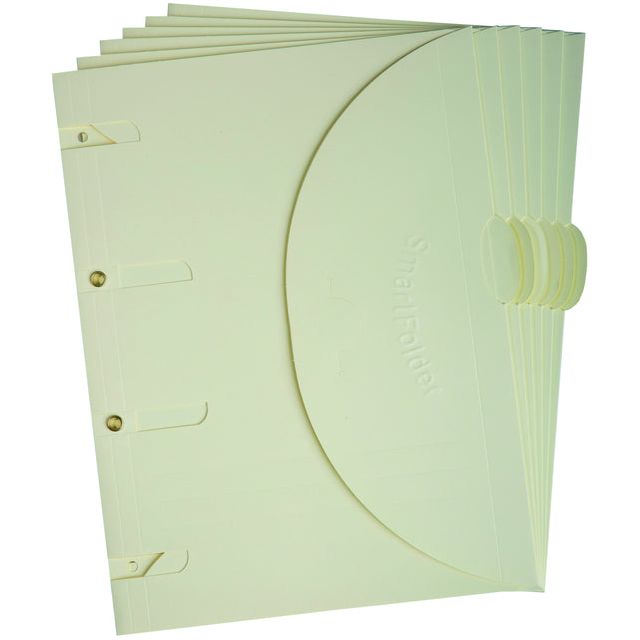 Tarifold - SmartFolder - Pack de 6 - A4 - Beige | Retrait un 6 pièces | 10 morceaux