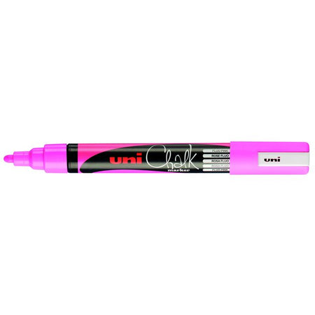 Uni-ball -  Krijtstift rond 1.8-2.5mm fluor roze
