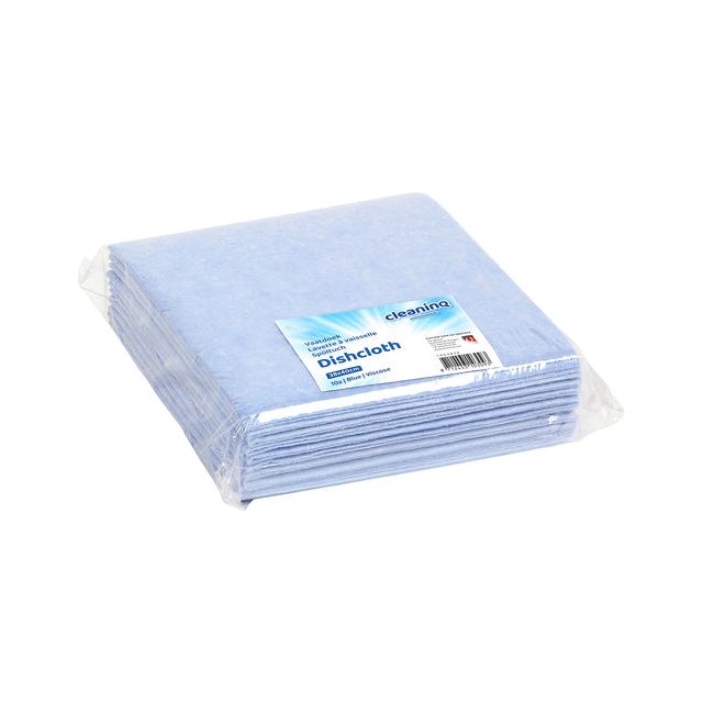 CleanInq - Travail serviette CleanInq Viscose 38x40 cm BL 125GR 10ST | Sceller un 10 morceau