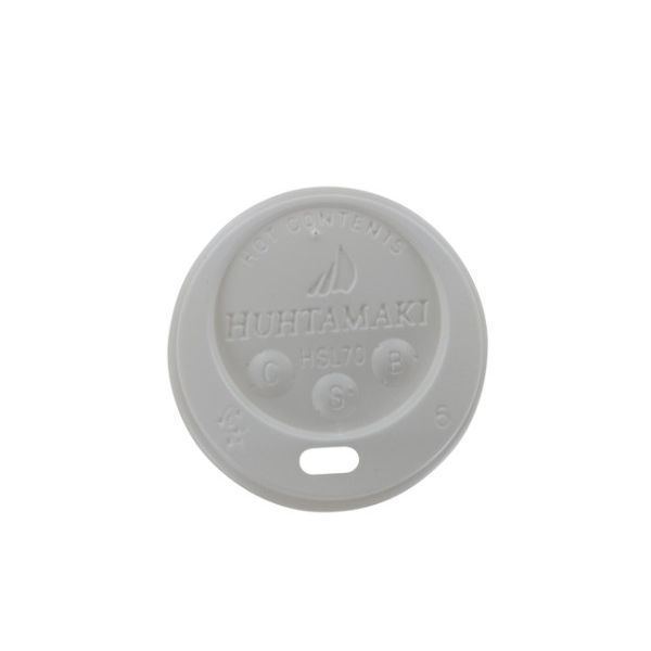 IEZZY Catering und Cate - Becherdeckel Ø70mm Kunststoff 100 Stück