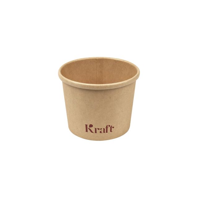 Izzy Horeca et Cate - Tasse de soupe Izzy 350 ml D 98 mm Kraft | Scellez un 25 pièces | 20 morceaux