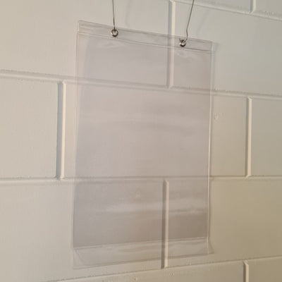 Klika -  Prijskaarthoes vertikaal A3 waterdicht