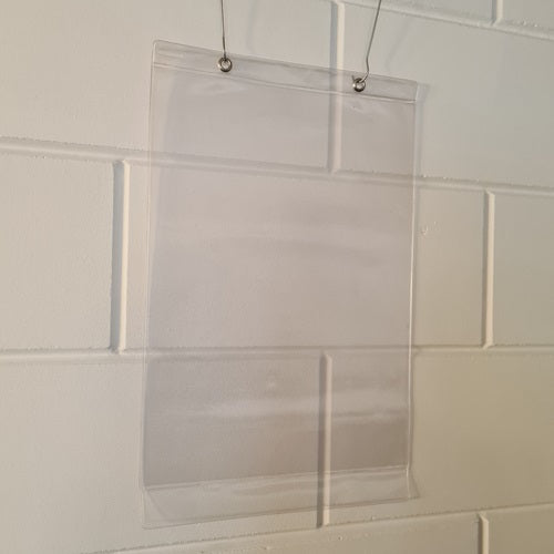 Klika - Funda para tarjeta de precio vertical A3 impermeable 20 piezas