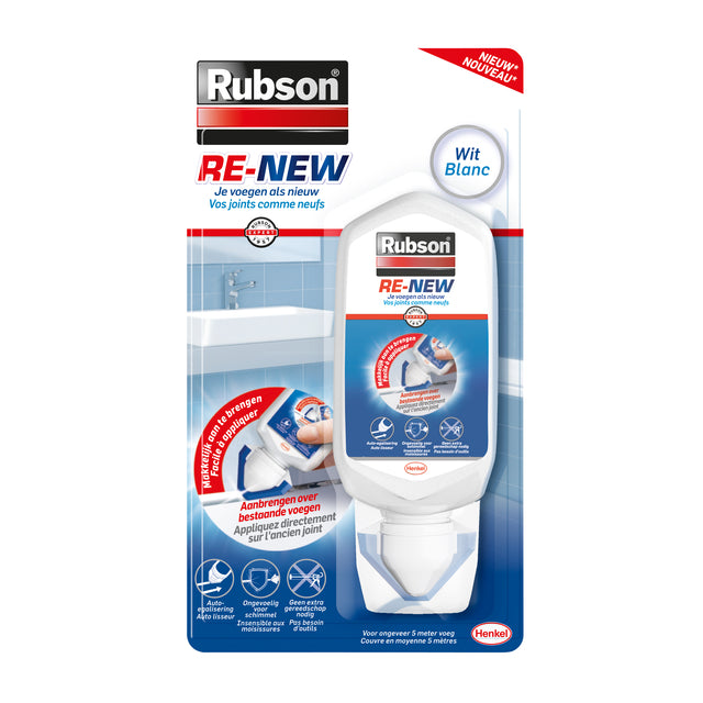 Rubson - Joetkit re -new 80 ml blanc | Blister une pièce 1 | 12 pièces