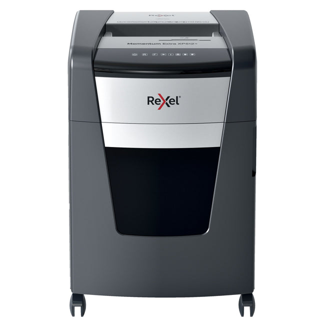 Rexel -  XP512+ papiervernietiger Microversnippering 55 dB Zwart