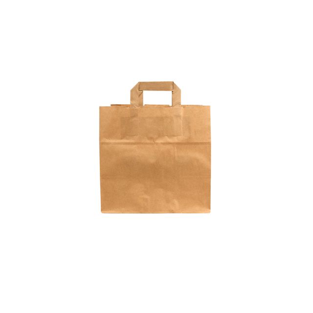 IEZZY -  Tas  kraft papier 26x17x25cm bruin 250 stuks