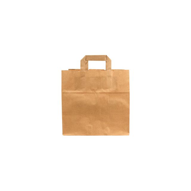 Izzy - Tas Izzy Kraft Paper 26x17x25cm brun 250 pièces | Box A 250 Piece