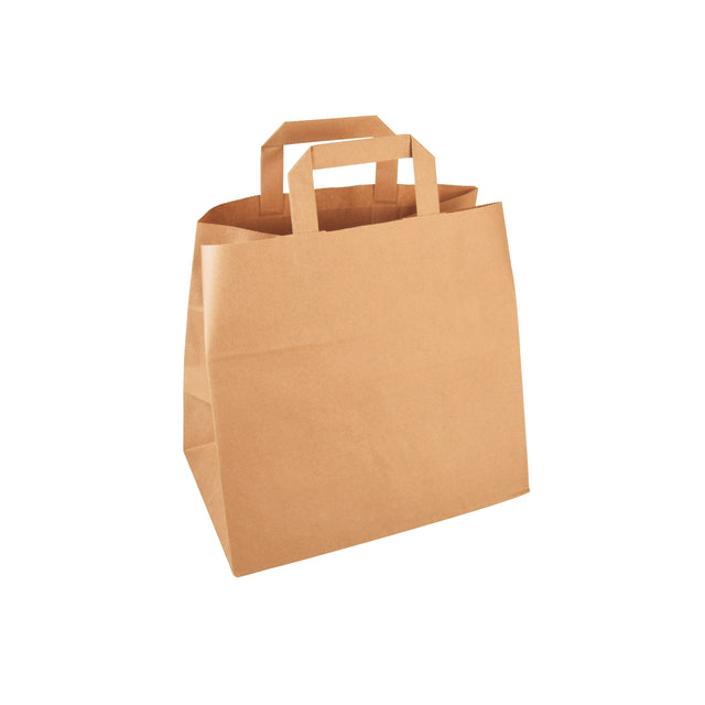 IEZZY - Sac papier kraft 32x16x27cm (lxpxh) marron 250 pièces