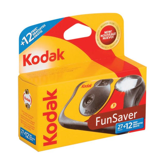 Kodak - Camera kodak fun saver flash 27en12 iso 800