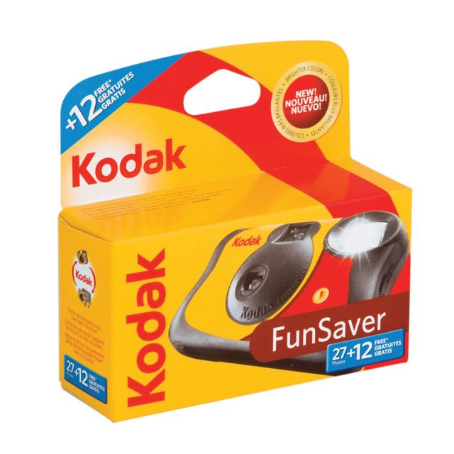 Kodak - Camera Fun Saver Flash 27+12 ISO 800