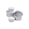Creotime - Box Creativ Company rund 4 Stück Ø 8, 10, 12, 14cm, Höhe 4, 5, 6,..