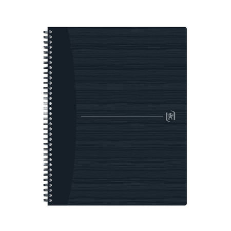Oxford - Blocco a spirale Origin A4+ linea 140 pagine 90gr nero