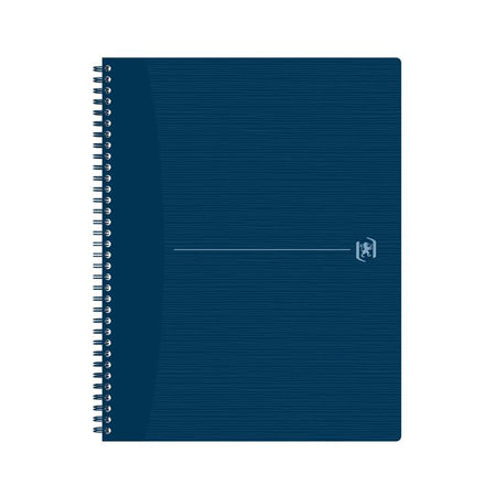 Oxford -  Spiraalblok oxf origin a4+ lijn 140pag 80gr blauw | 5 stuks
