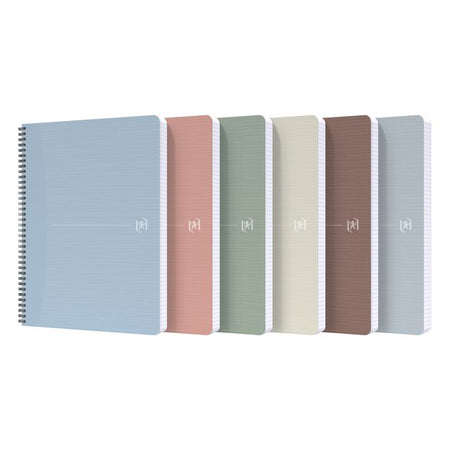 Oxford - Blocco a spirale My Rec'Up linea A4 180 pagine 80gr assortiti | 5 pezzi