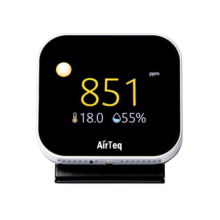 AirTeq - Medidor de CO2 Base Táctil