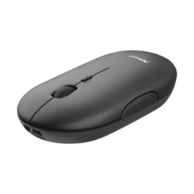 Trust -  Puck muis Kantoor Ambidextrous RF-draadloos + Bluetooth Optisch 1600 DPI
